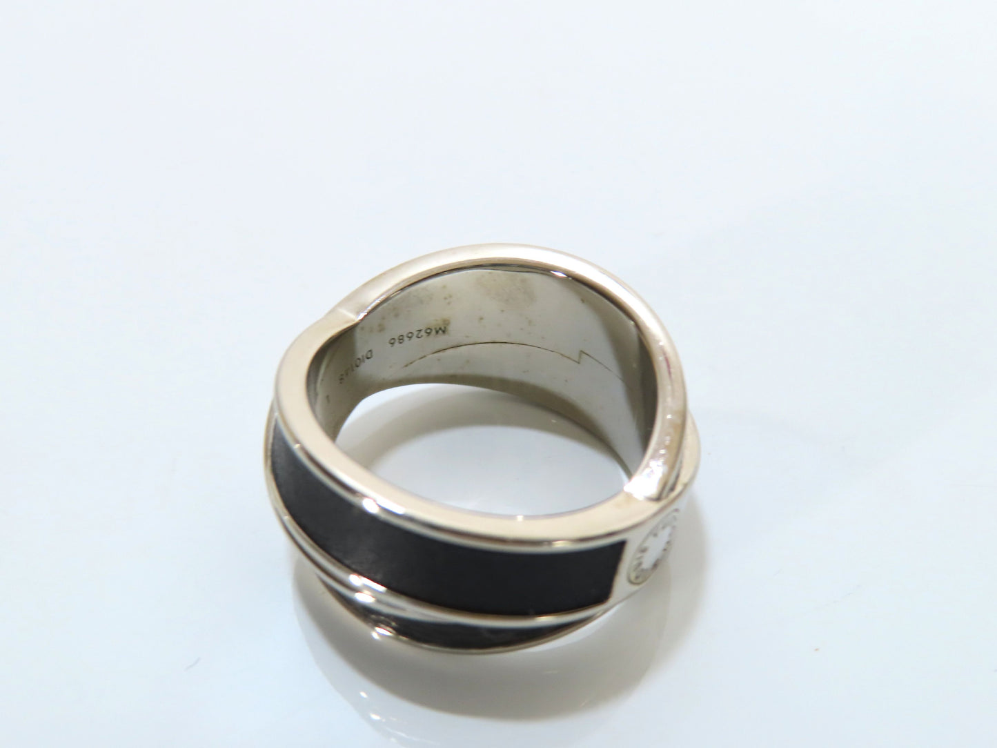 LOUIS VUITTON Monogram Empreinte Ring, Size 22
