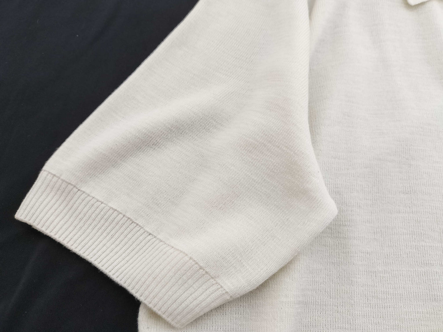 BURBERRY Nova Check Knit Polo Shirt with Current Tag