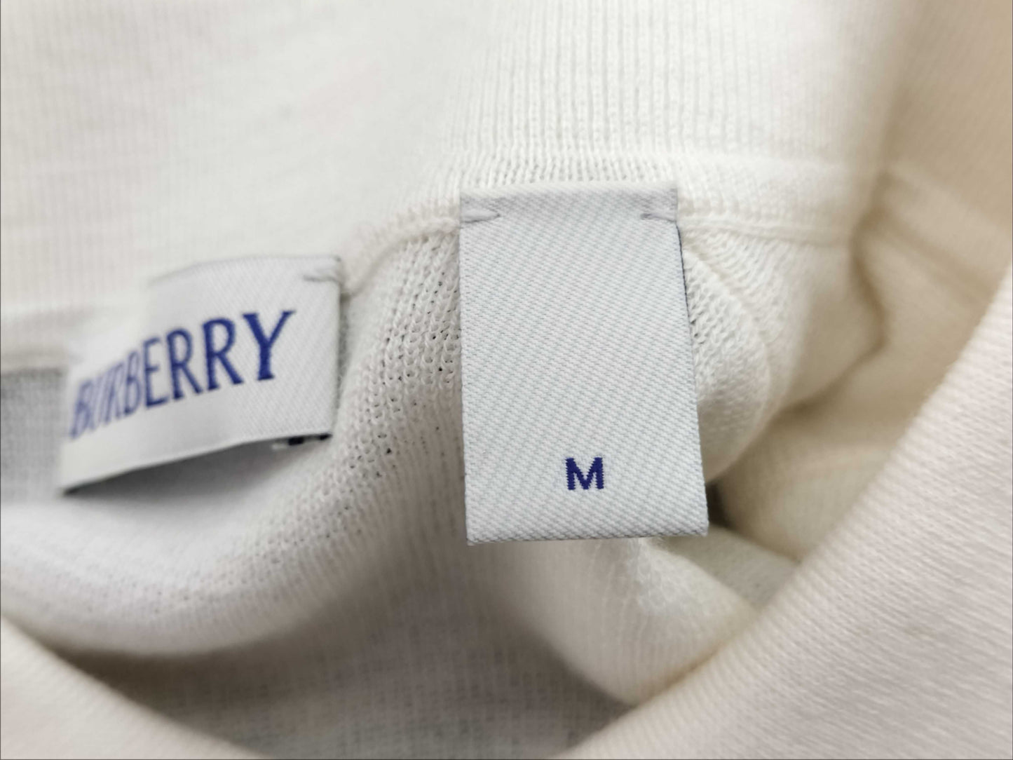 BURBERRY Nova Check Knit Polo Shirt with Current Tag