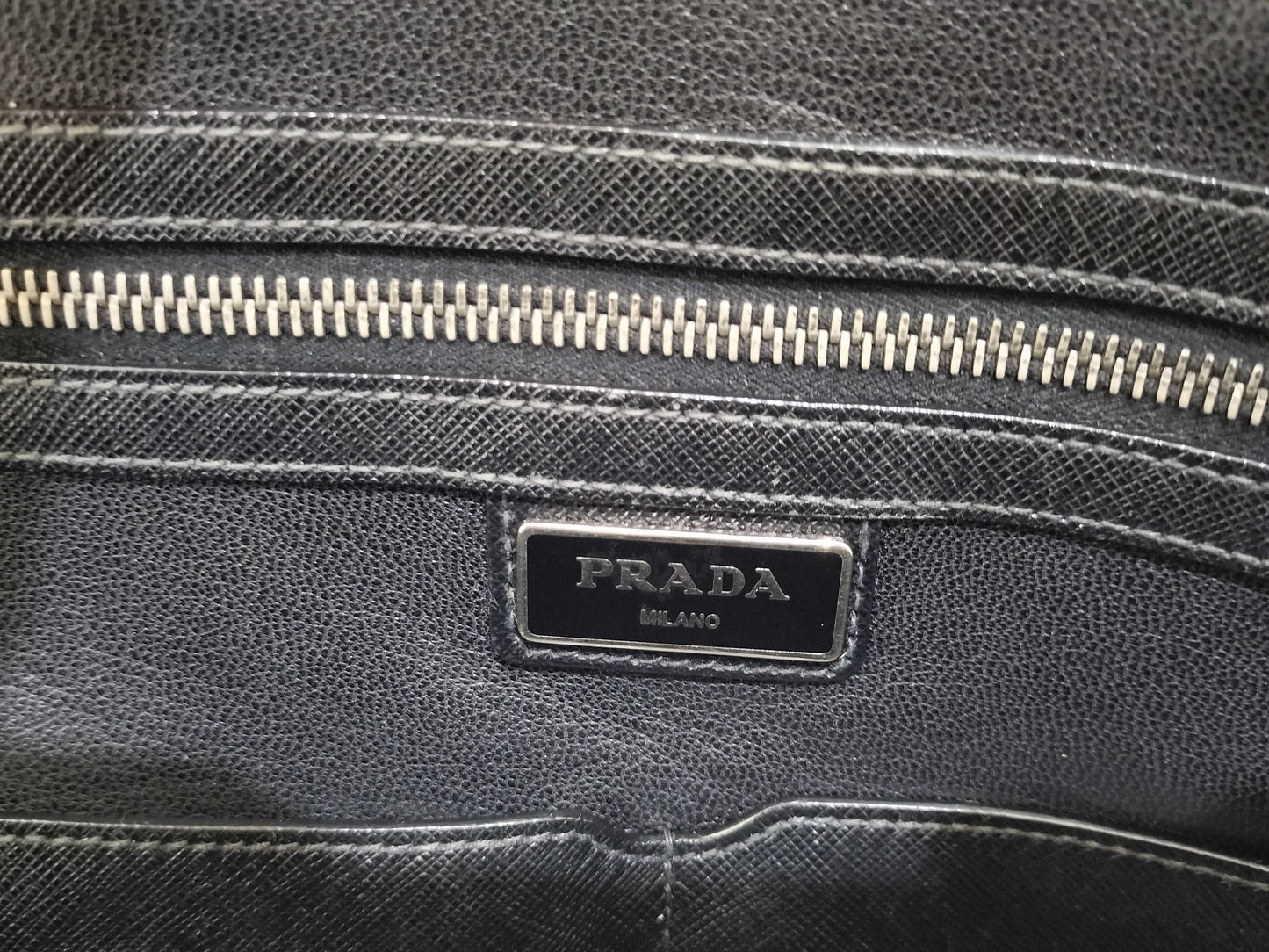 PRADA PRADA Briefcase Business Bag Black Business Bag