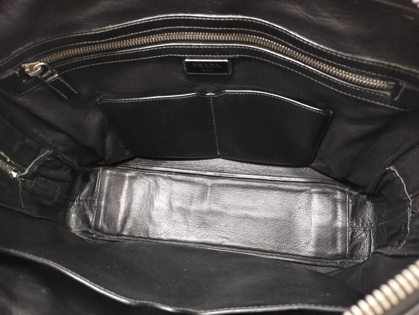 PRADA PRADA Briefcase Business Bag Black Business Bag