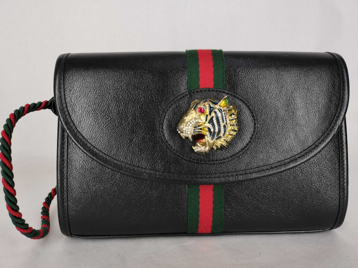 GUCCI Tiger Head Sherry Shoulder Bag