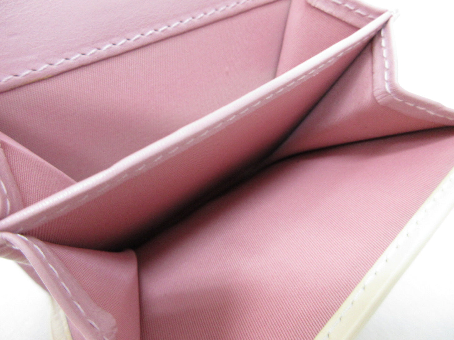 Dior Christian Dior Trotter Rhinestone Canvas Bifold Wallet