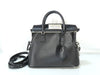 2-way handbag, leather, black