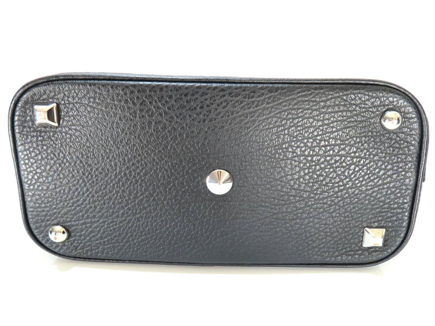 2-way handbag, leather, black