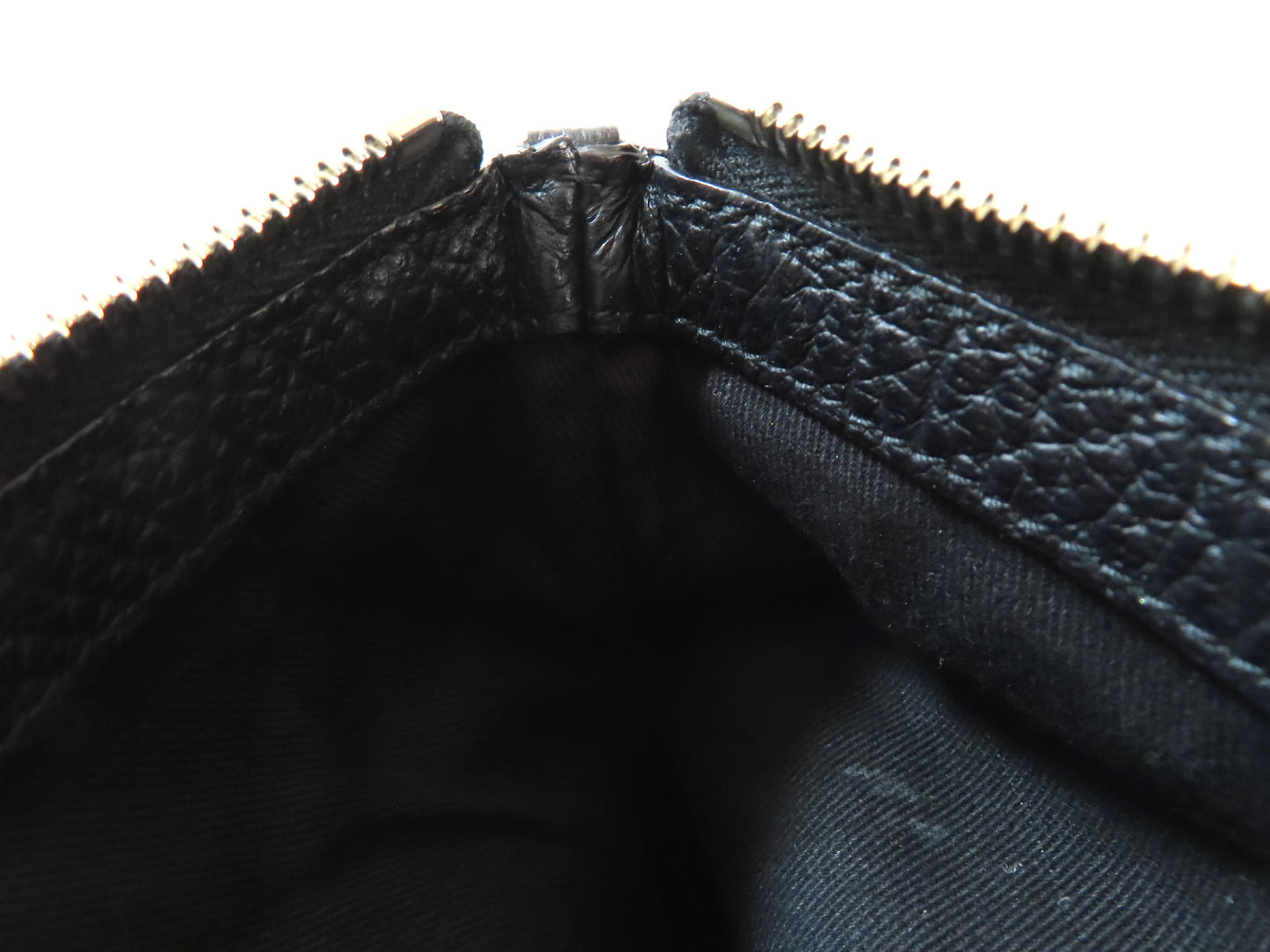 2-way handbag, leather, black