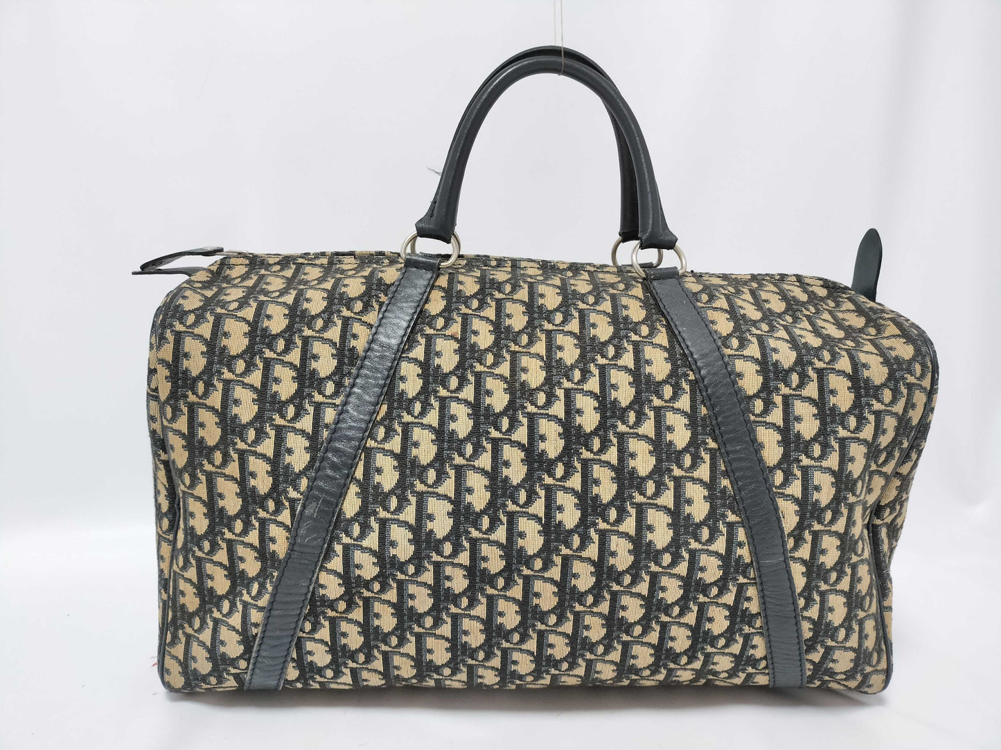 Dior Trotter Trotter Pattern Boston Bag Boston Bag