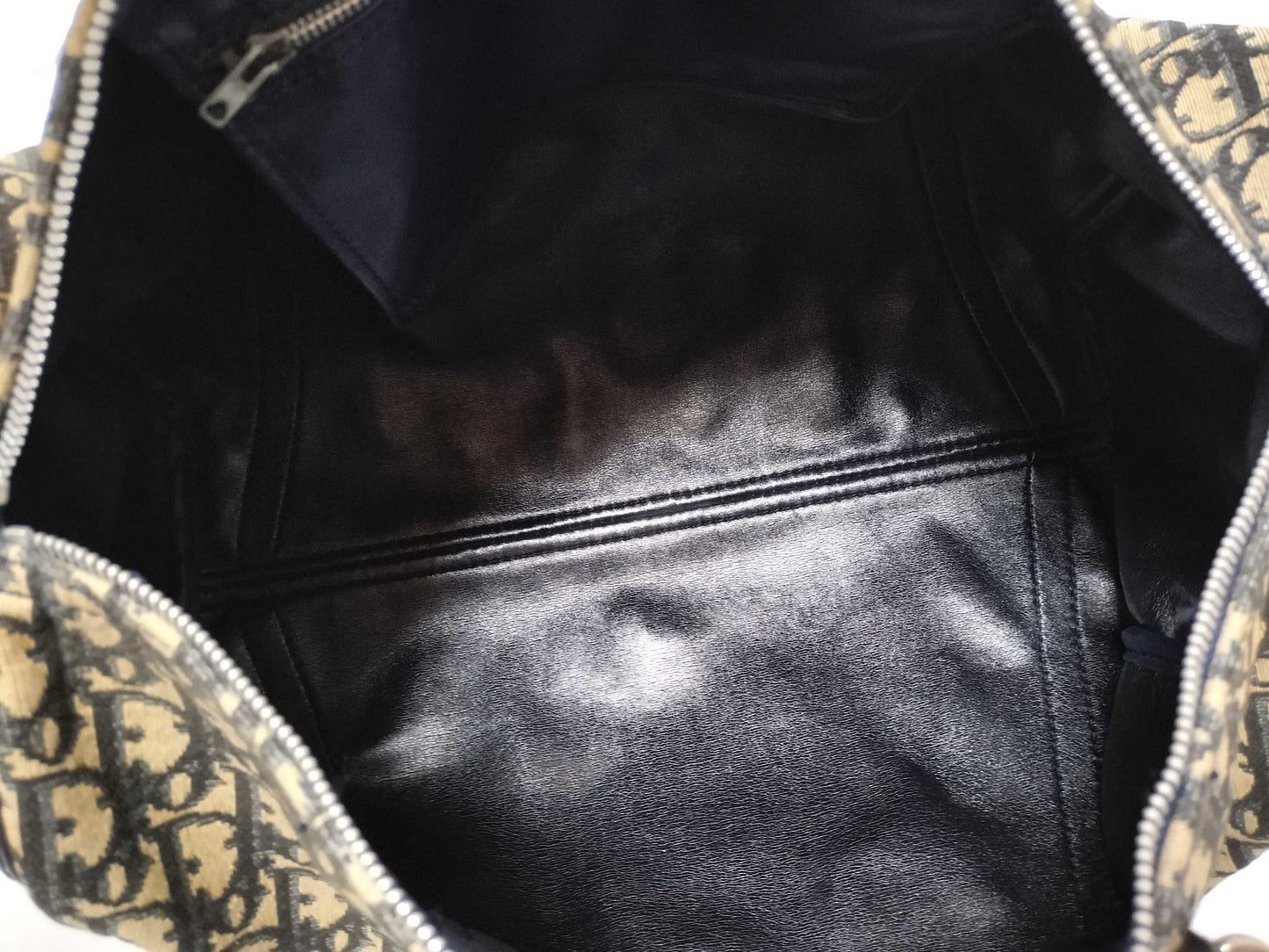 Dior Trotter Trotter Pattern Boston Bag Boston Bag