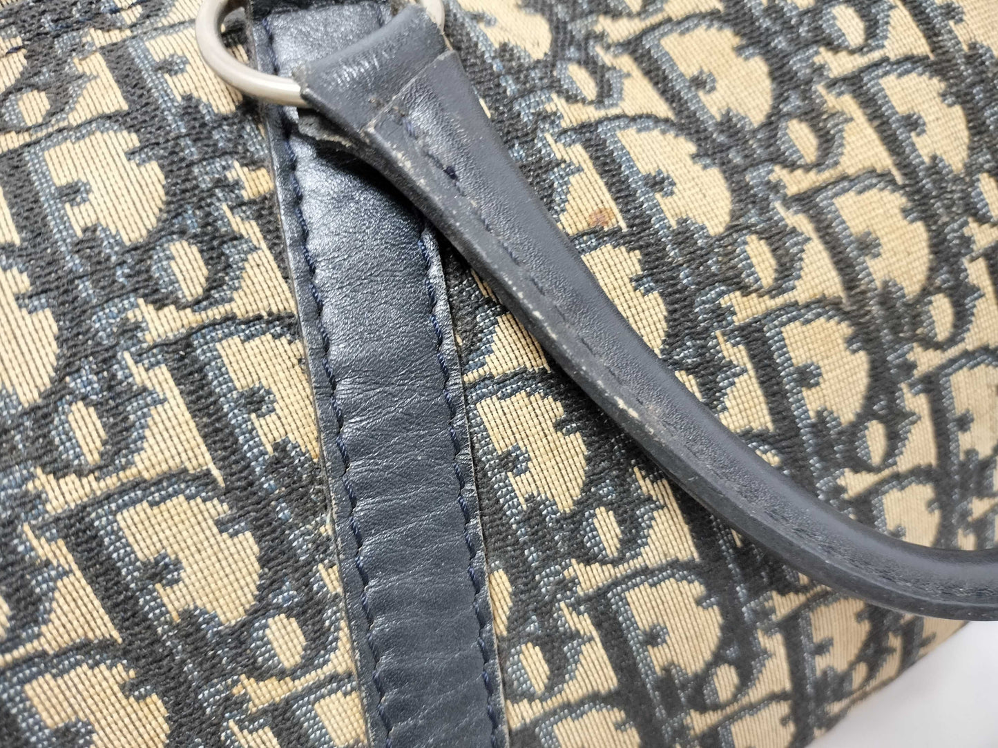 Dior Trotter Trotter Pattern Boston Bag Boston Bag