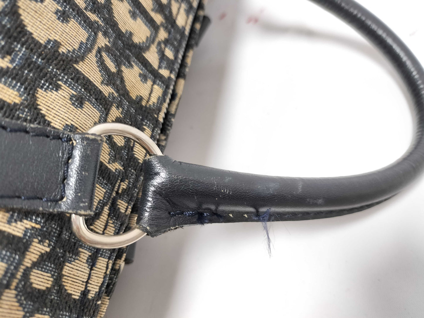 Dior Trotter Trotter Pattern Boston Bag Boston Bag