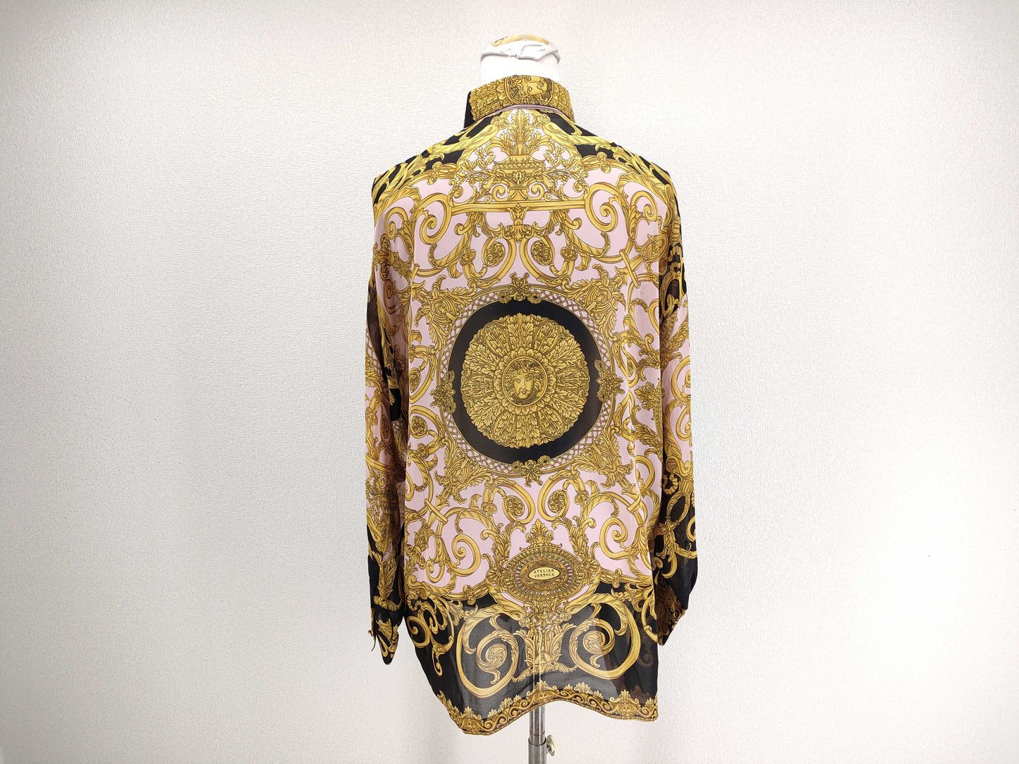 VERSACE VERSACE Versace Shirt 100% Silk Shirt