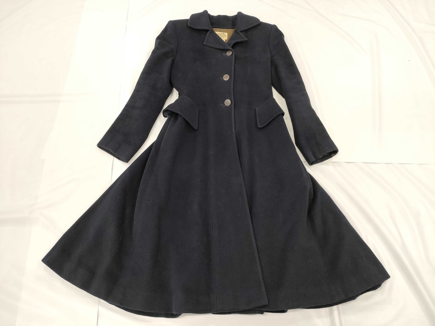 HERMES HERMES Coat 100% Cashmere Size 36 Coat