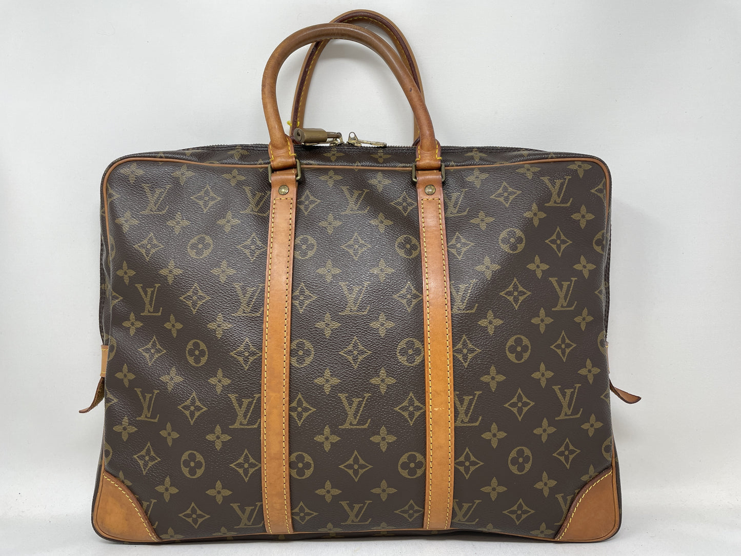 LOUIS VUITTON Porte Document Voyage Briefcase M53361 Business Bag