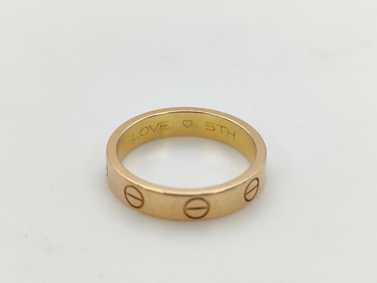 Cartier Love #49 Yellow Gold 750 3.6g Ring