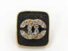 CHANEL Rhinestone Coco Earrings