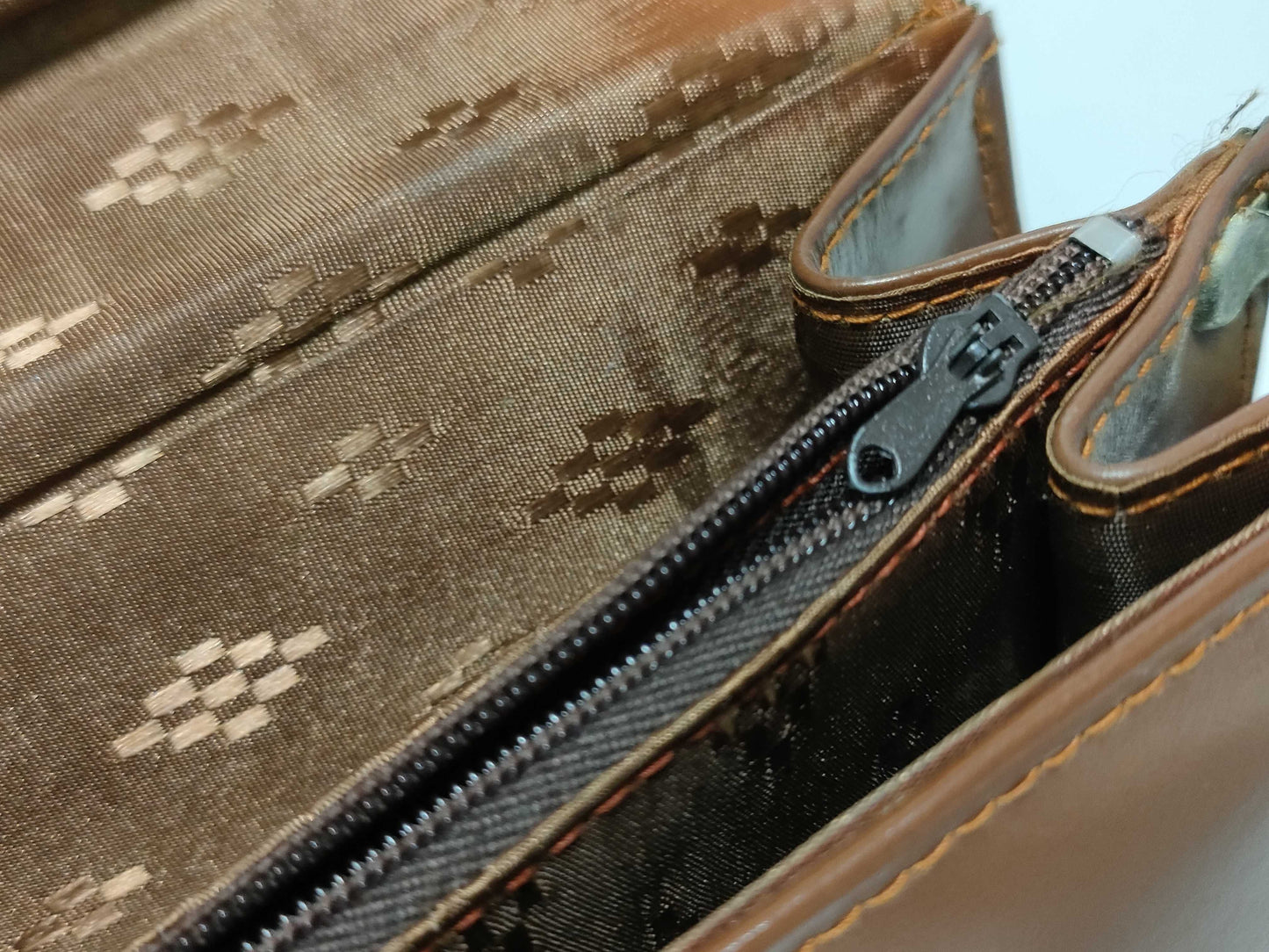 Dior Christian Dior 2-way leather bag handbag