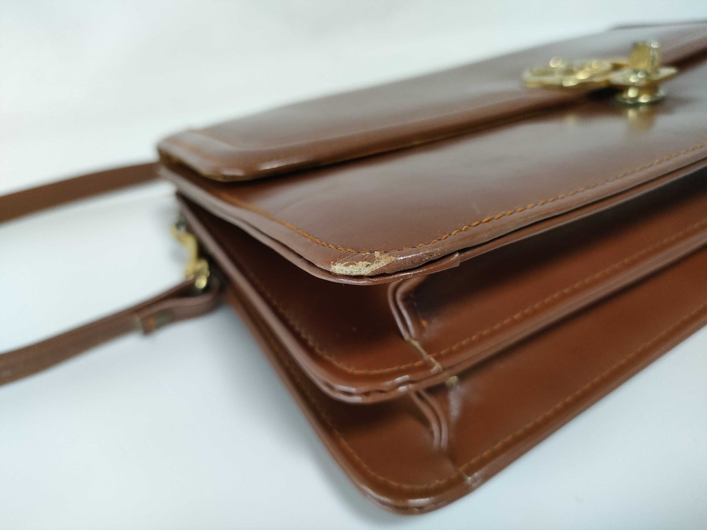 Dior Christian Dior 2-way leather bag handbag