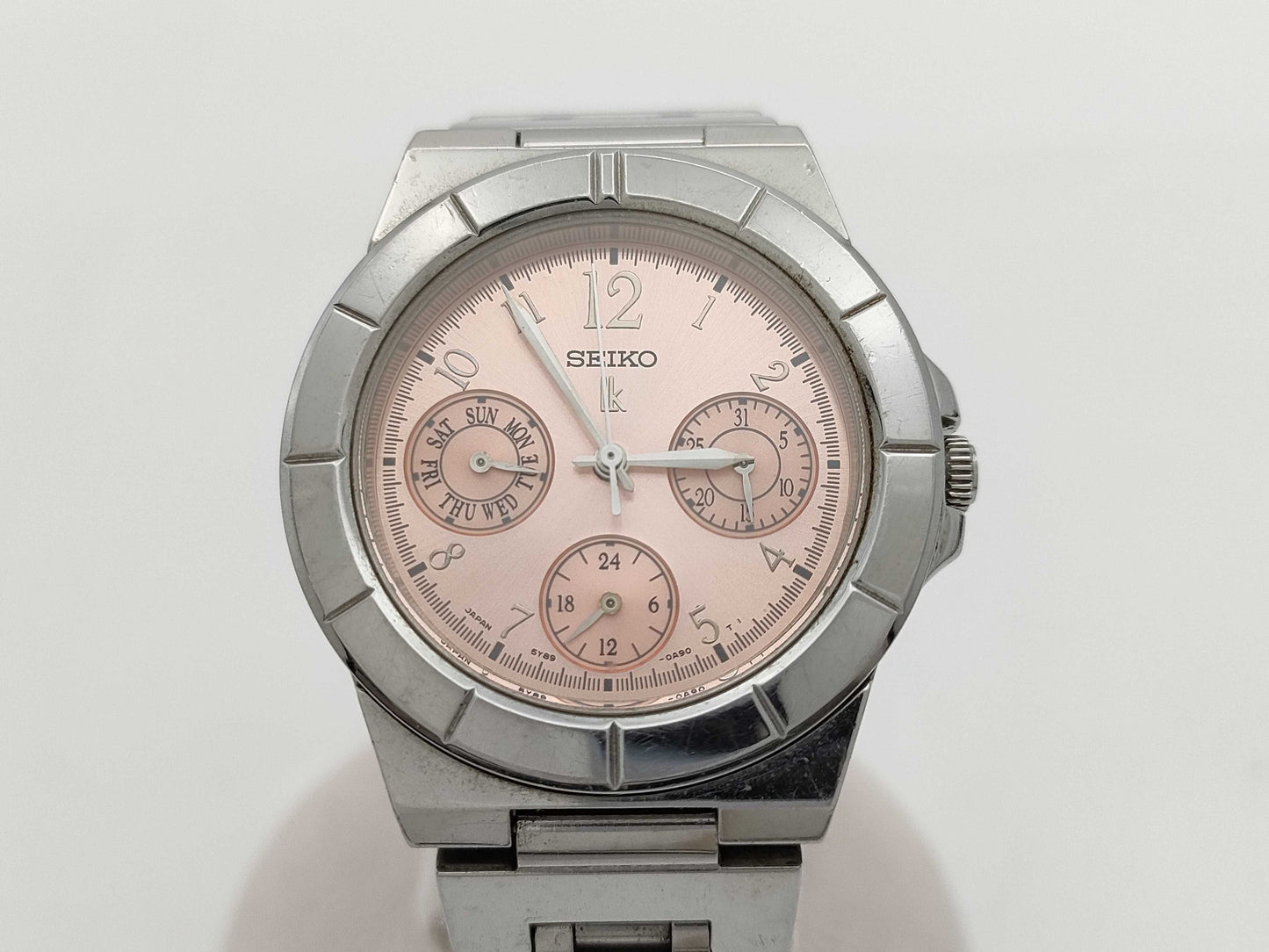 SEIKO 5Y89-0B30 883401 Pink Women's Watch