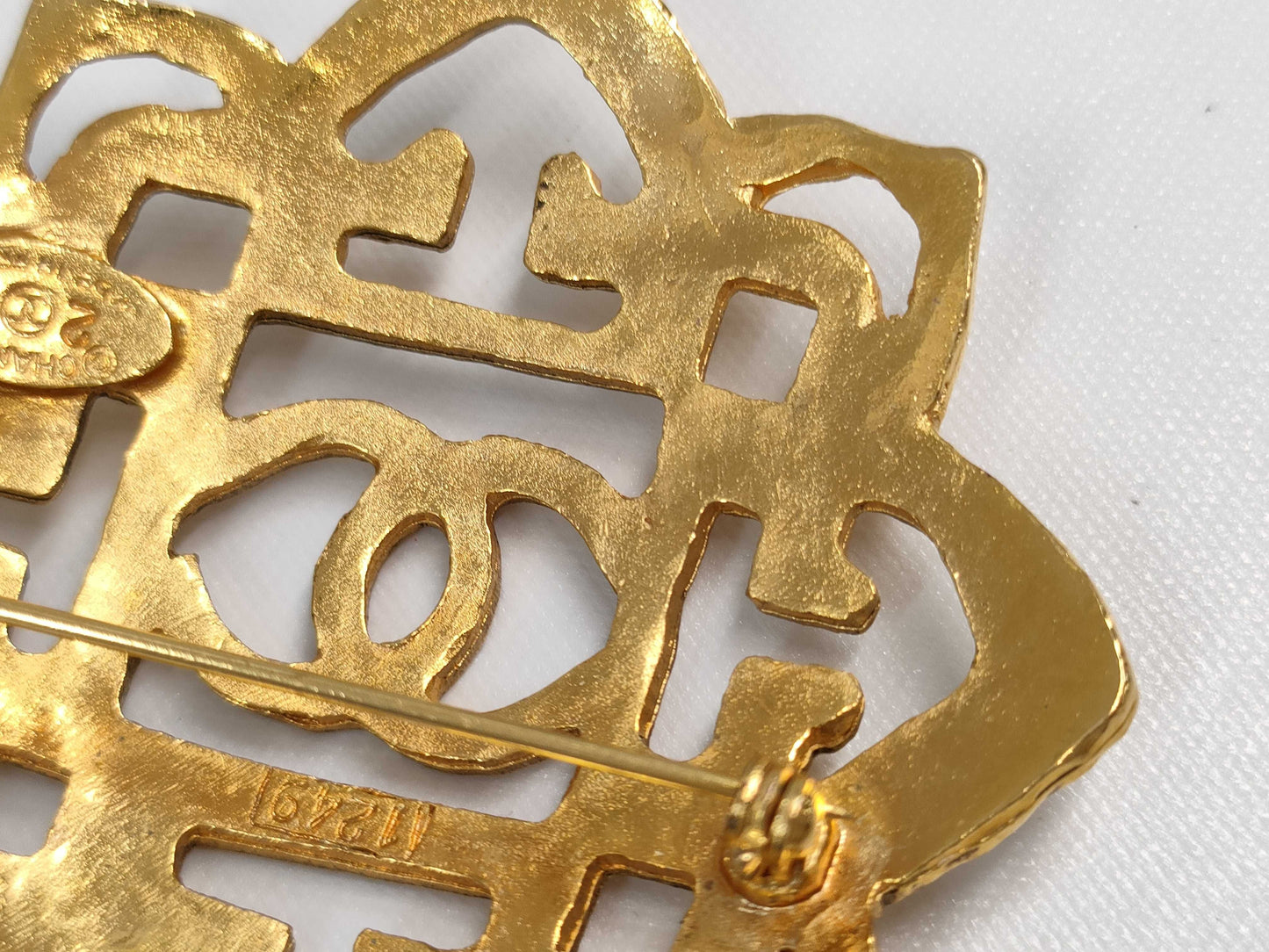CHANEL CHANEL Coco Mark Accessory Brooch Coco 1249 Brooch Brooch