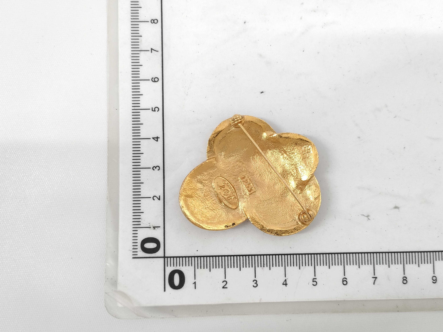 CHANEL Coco Mark Logo Brooch