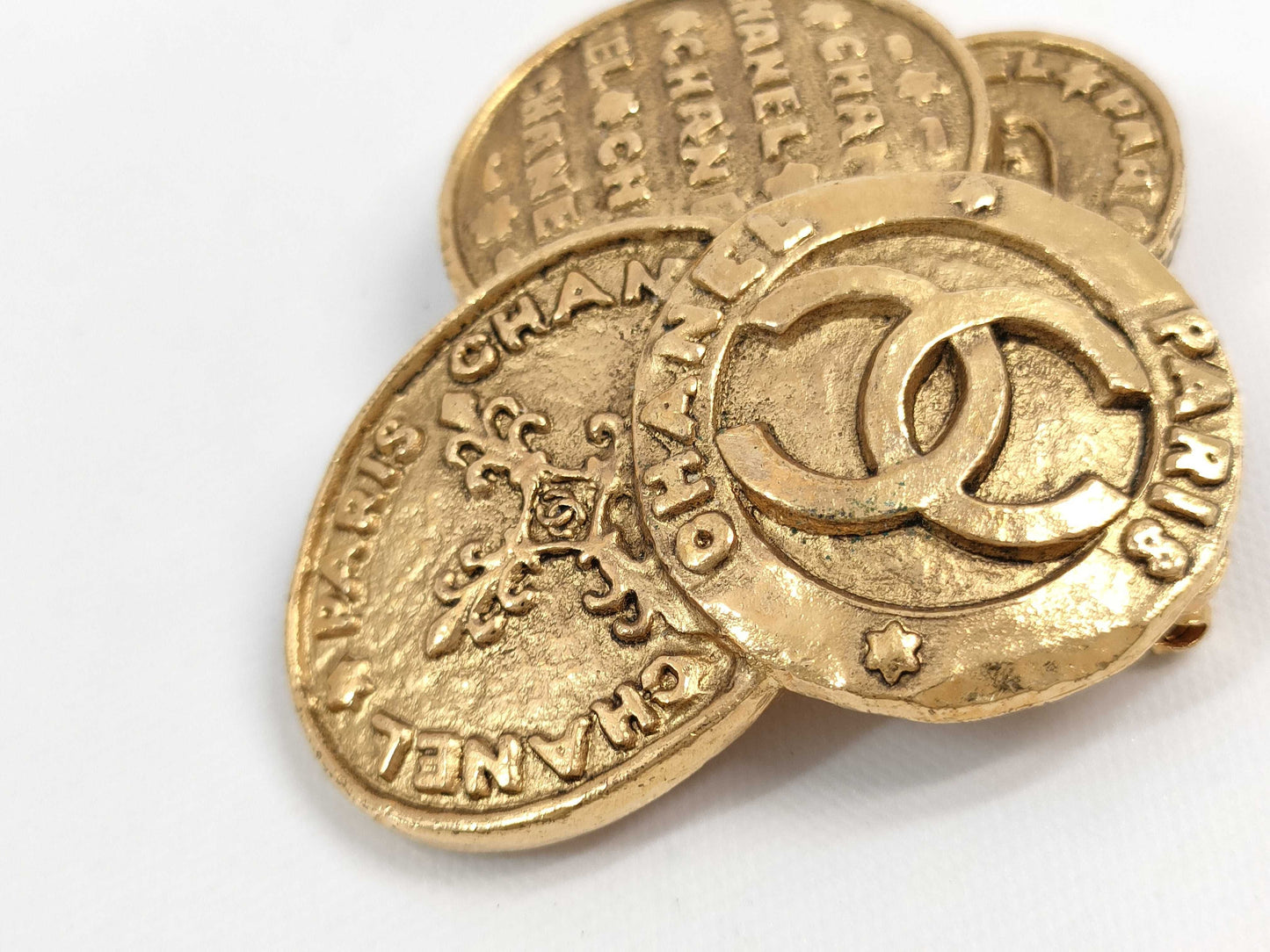 CHANEL Coco Mark Logo Brooch
