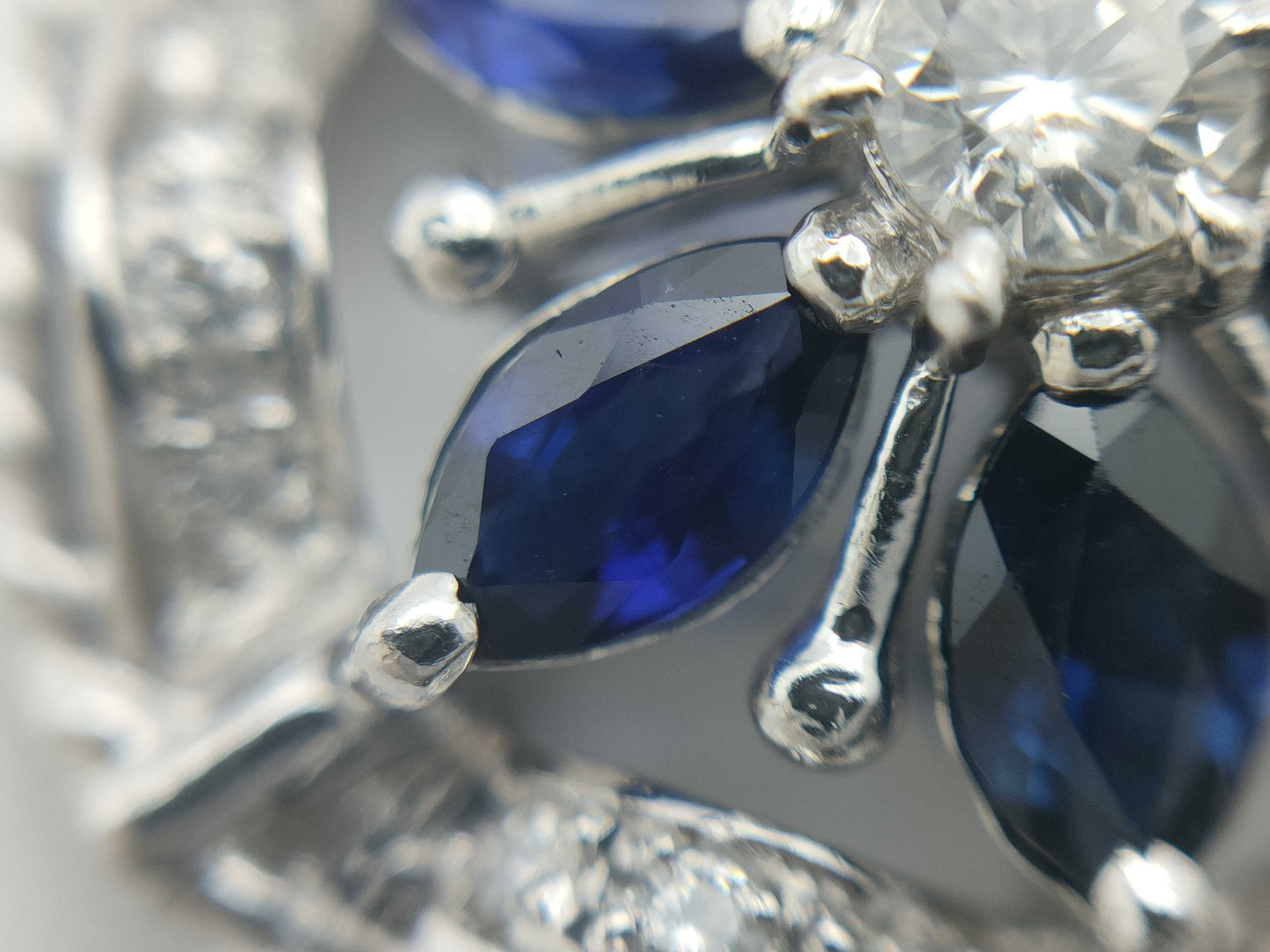 S1.06ct D0.26ct PT850 6.0g Pendant Top