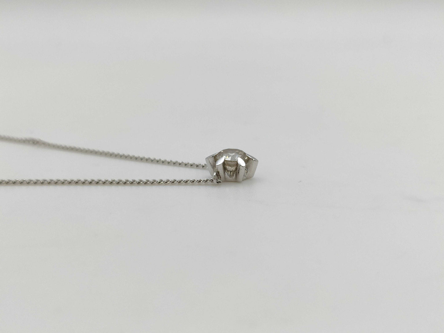 D0.70ct PT900/850 4.3g Necklace