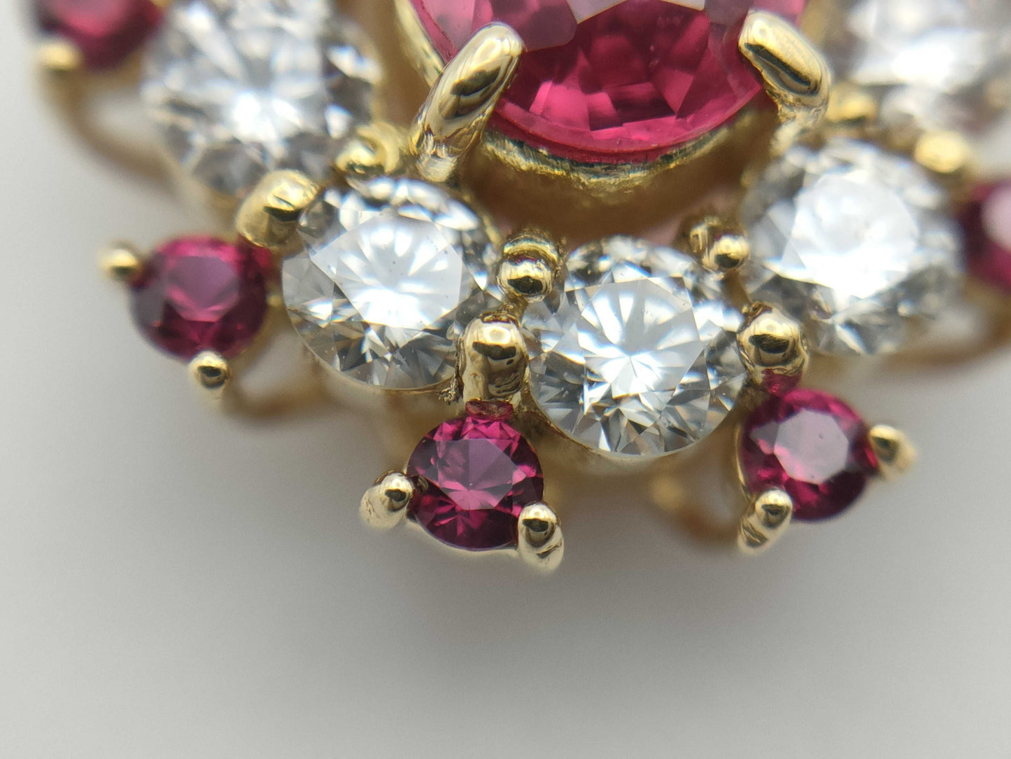 R0.373ct D0.45ct K18 1.5g Pendant Top