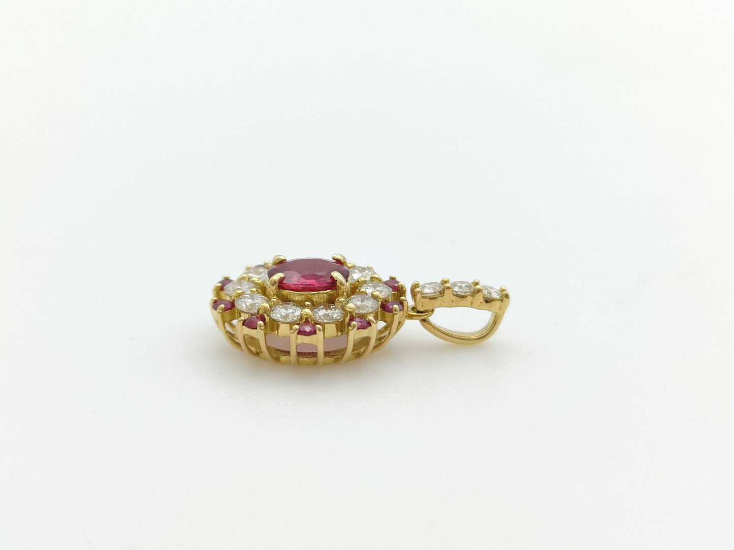 R0.373ct D0.45ct K18 1.5g Pendant Top