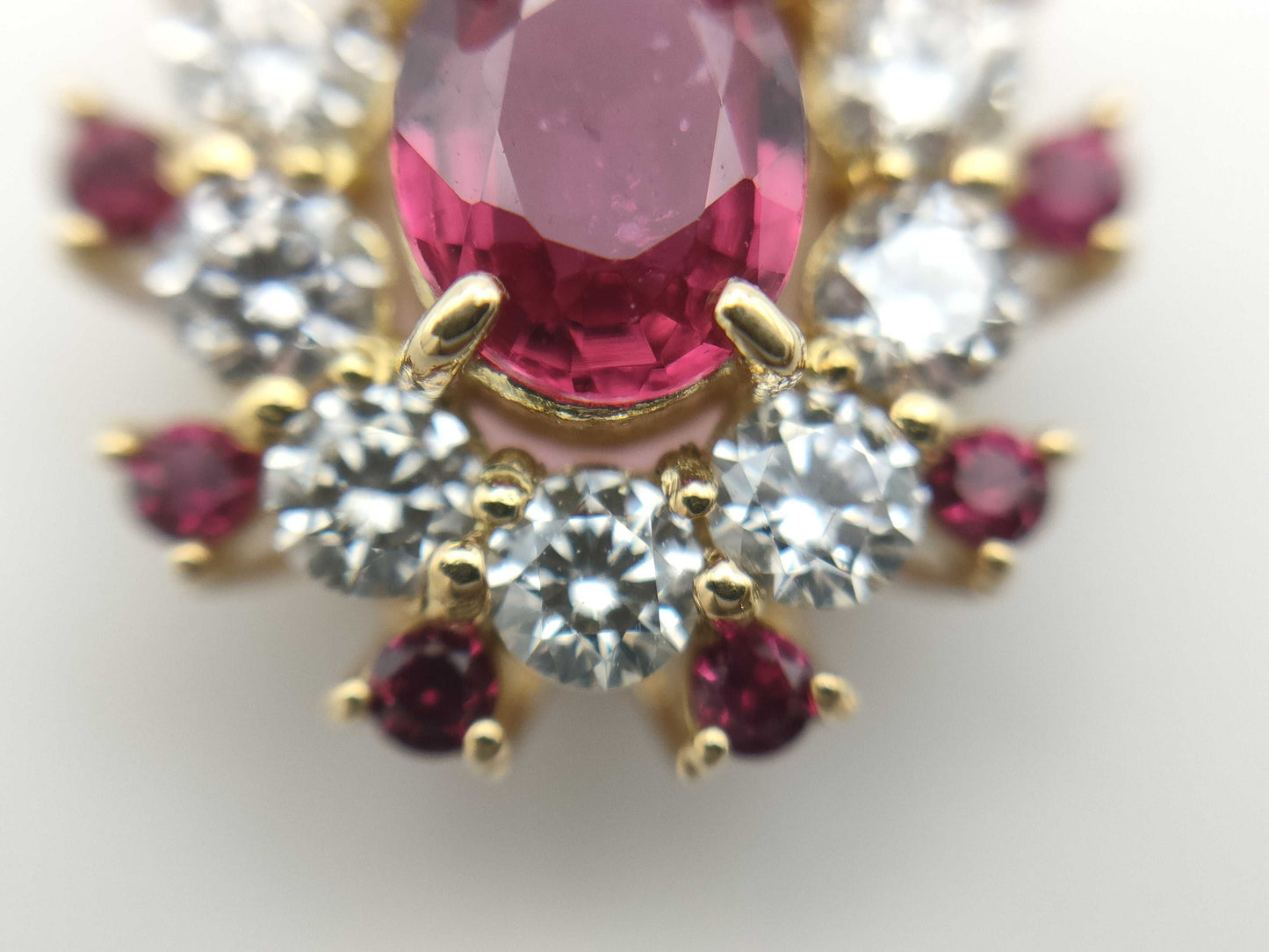 R0.373ct D0.45ct K18 1.5g Pendant Top