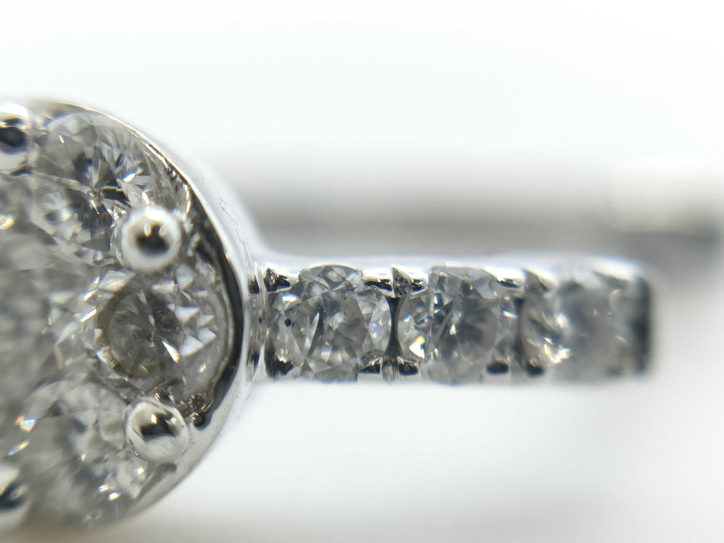 D0.35/0.35ct K18WG 2.6g Earrings