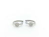 D0.35/0.35ct K18WG 2.6g Earrings