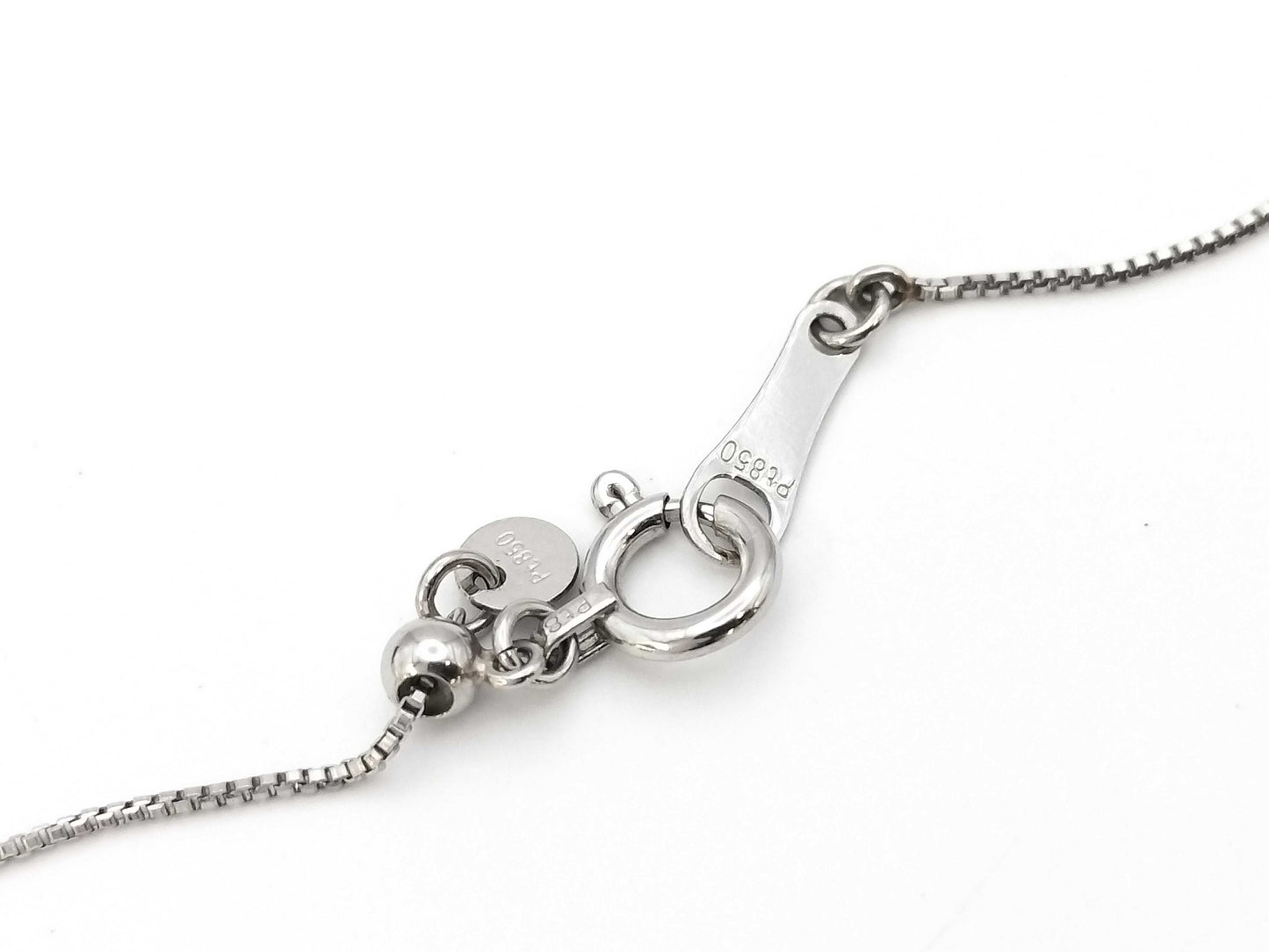 R1.020ct D0.14ct PT900/850 2.8g Necklace