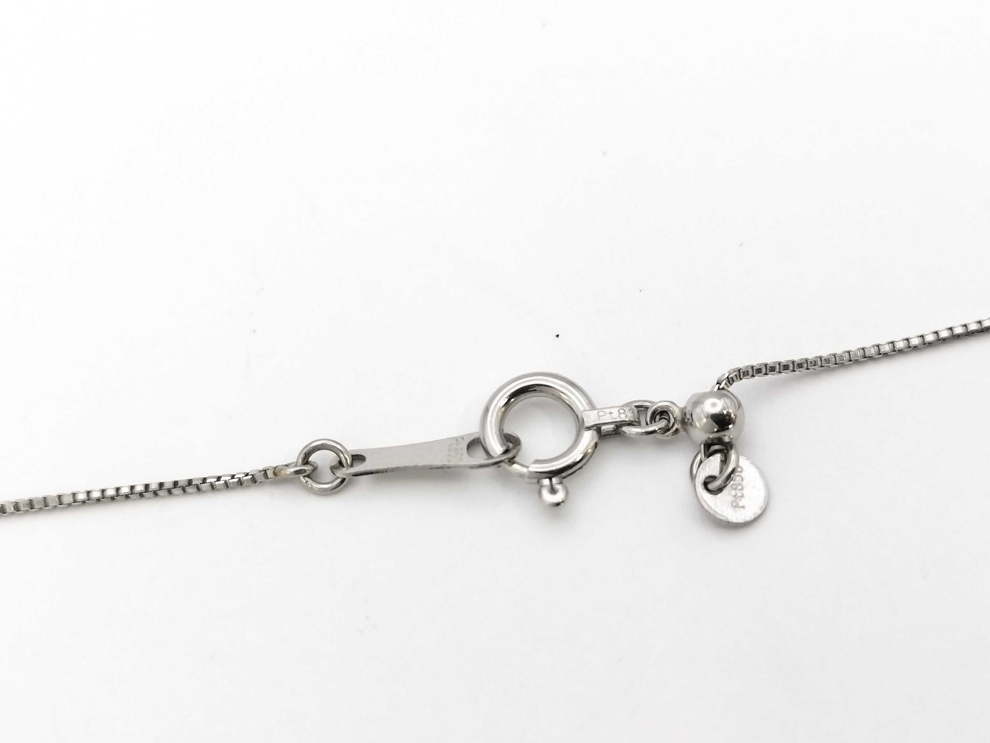 R1.020ct D0.14ct PT900/850 2.8g Necklace