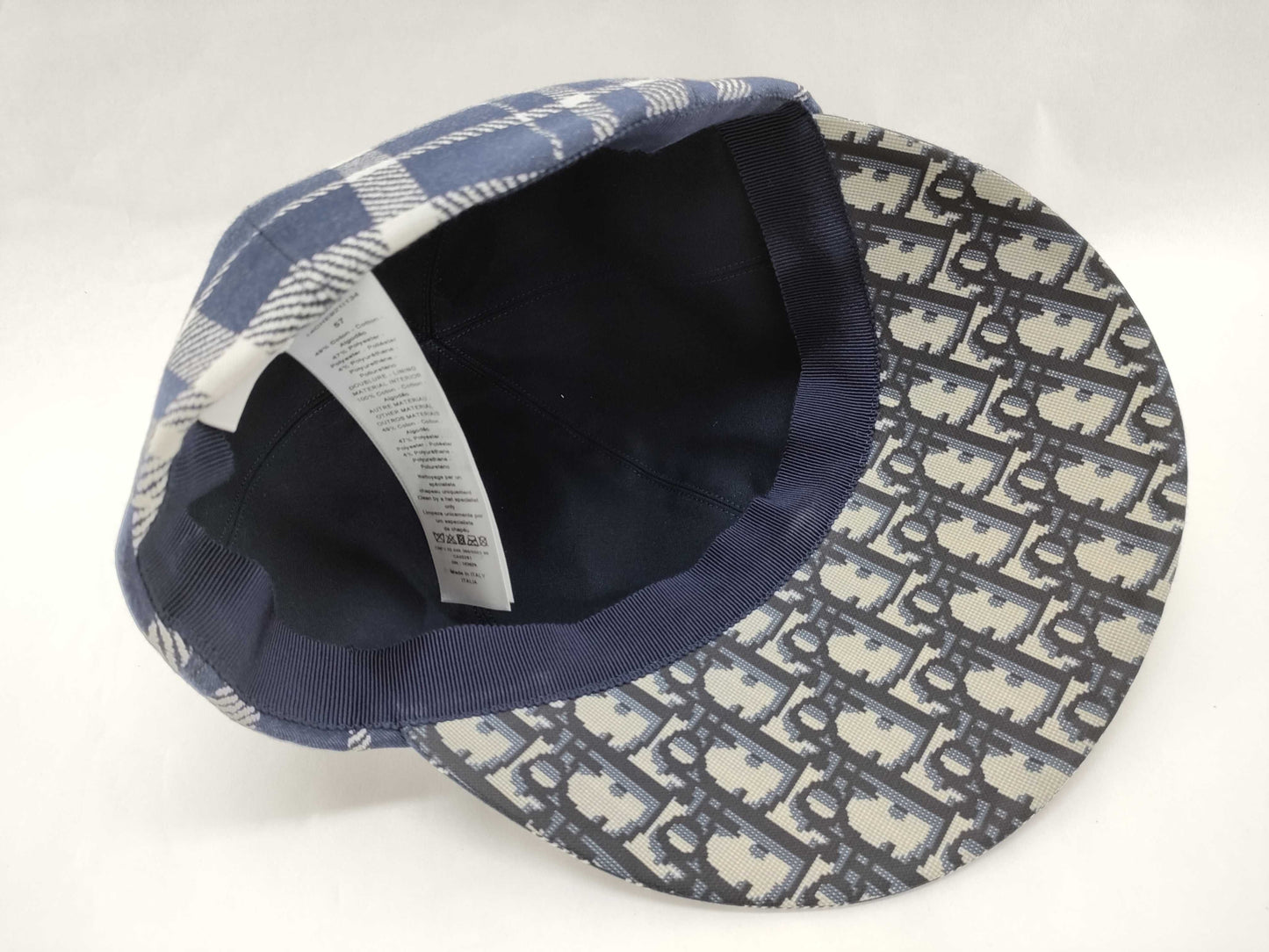 Dior Trotter Dior Check Cap Other Accessories