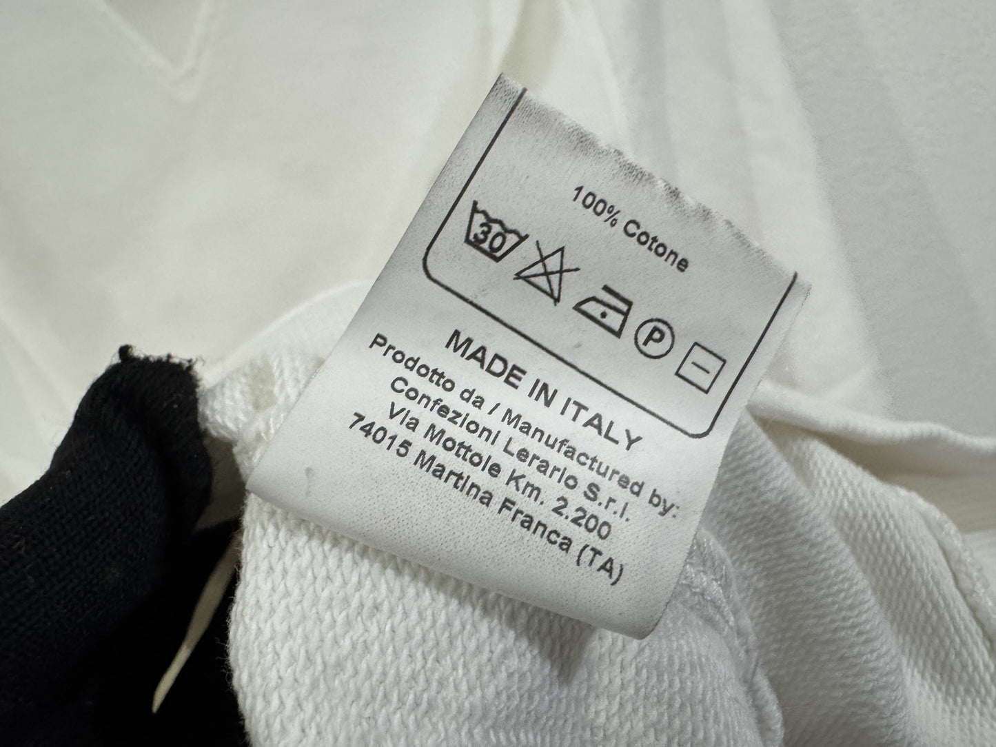 TAGLIATORE Tagliatore logo embroidered sweatshirt XL top