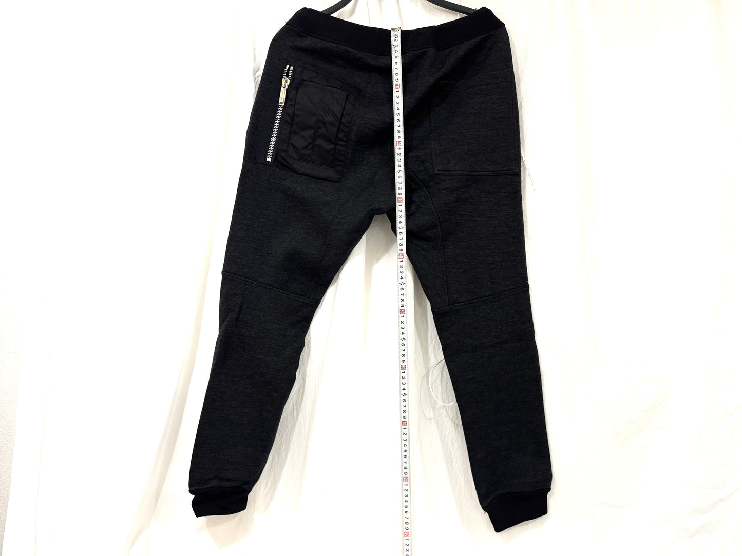 DSQUARED2 S74KA0946 16AW Compressed Wool MA-1 Design Jogger Pants