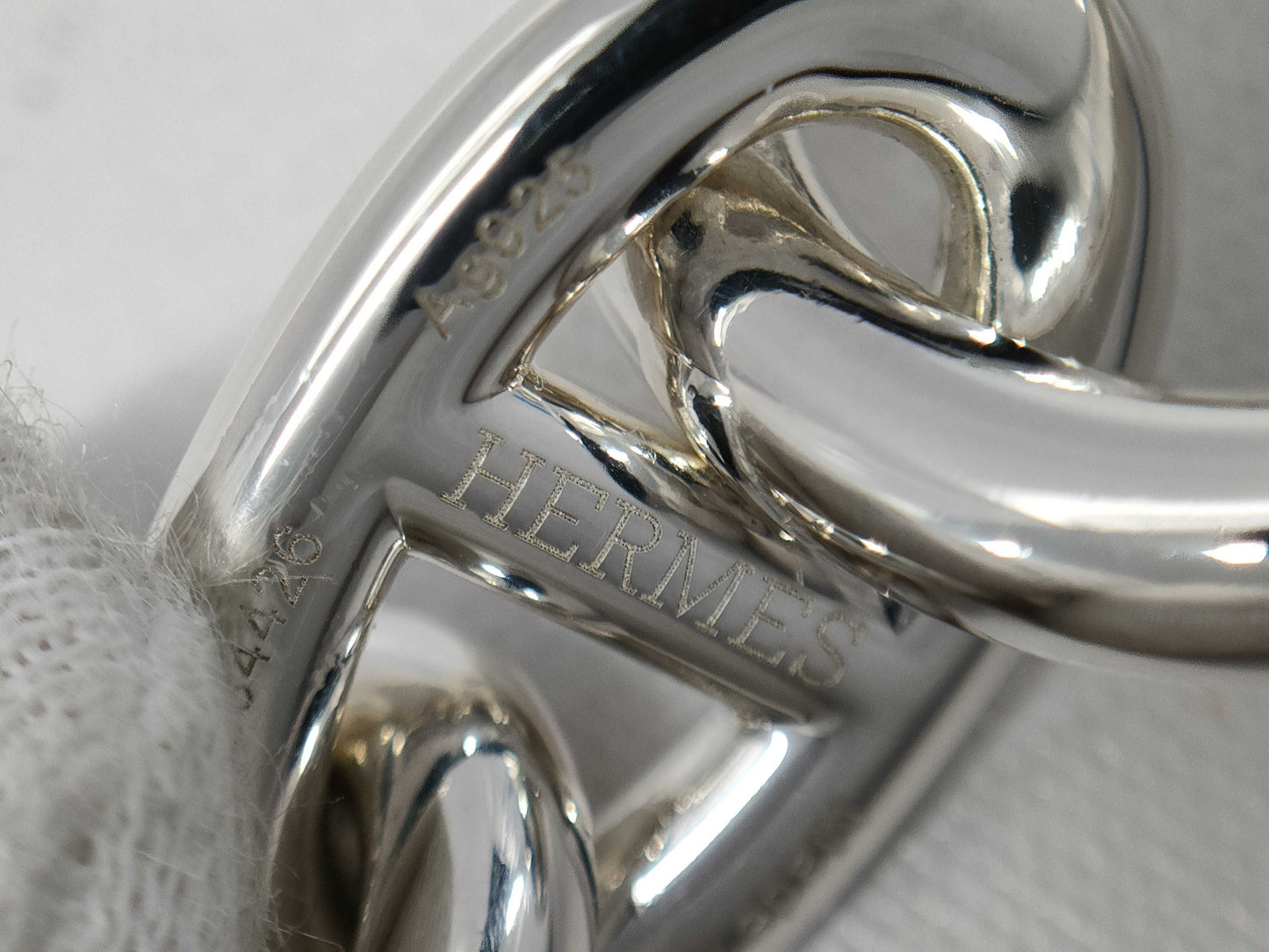 HERMES Chaine d'Ancre TGM 11-link 105.3g SV925 Bracelet Accessories: Box Bracelet/Bangle