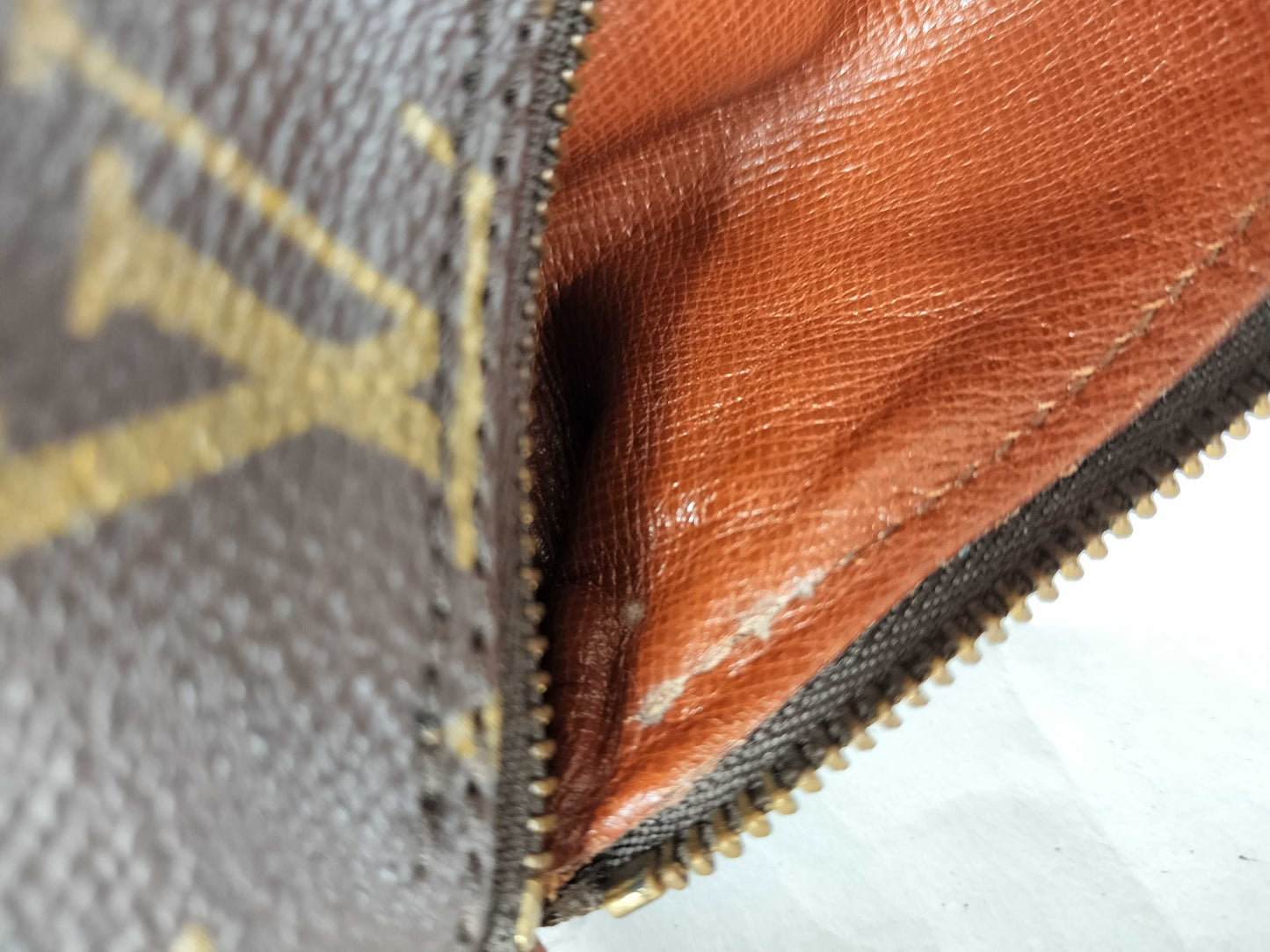 LOUIS VUITTON Monogram Papillon Pouch Business Bag