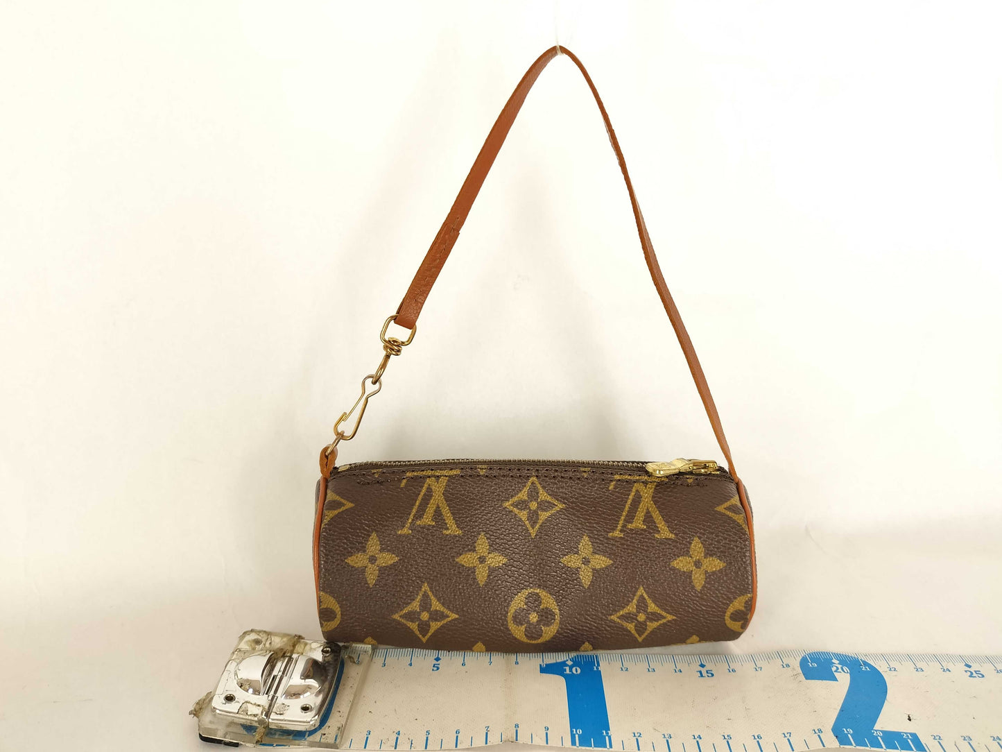 LOUIS VUITTON Monogram Papillon Pouch Business Bag