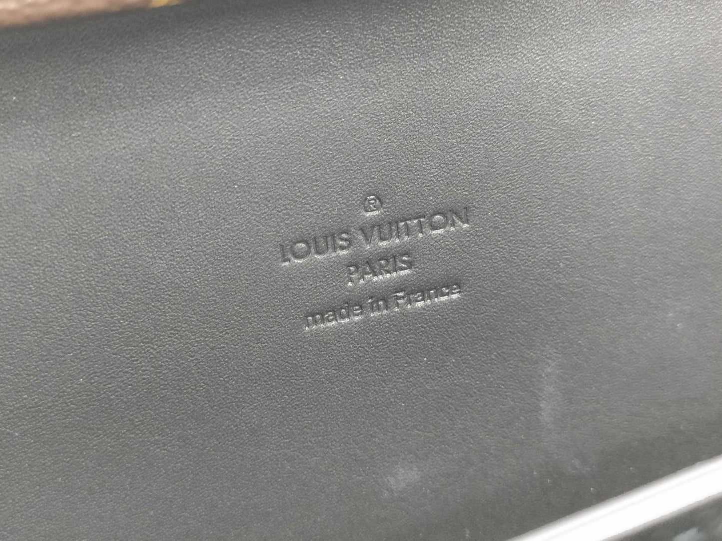 LOUIS VUITTON Monogram Macassar Wallet Trunk M20250 RFID Enabled Clutch Bag