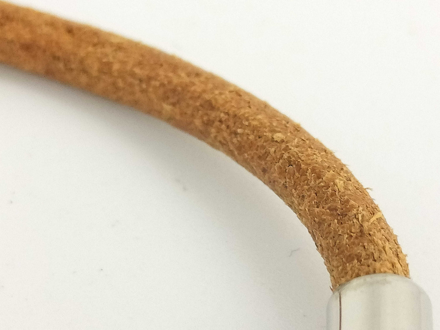 HERMES Leather Bracelet Bracelet Bangle