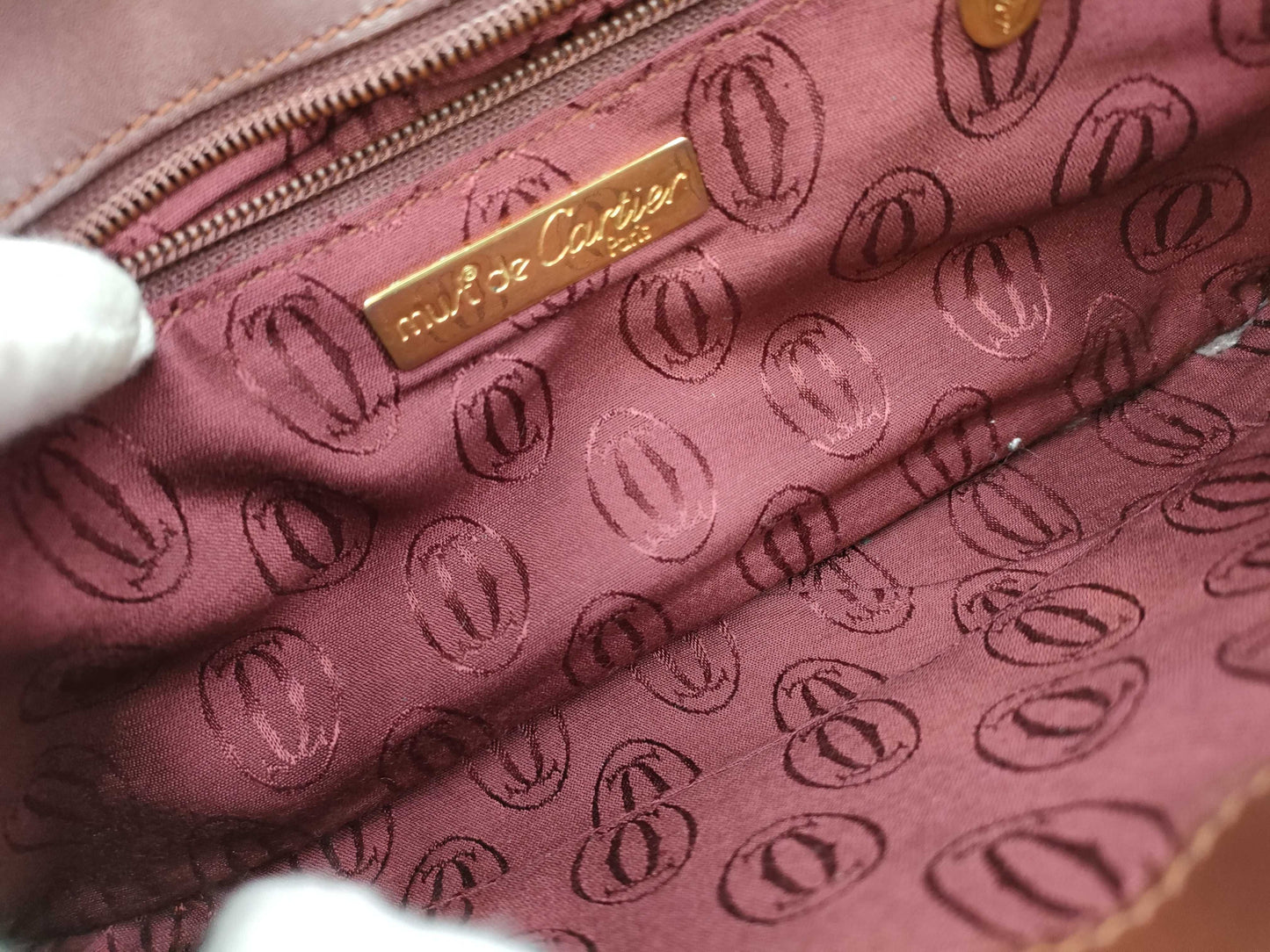 Cartier Must Clutch Wallet 4-Piece Handbag