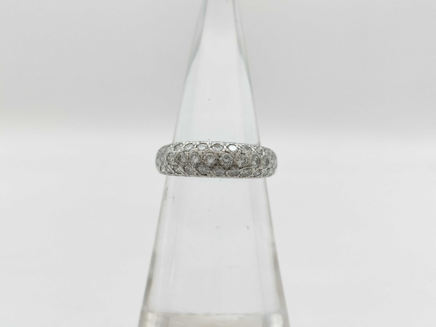 Van Cleef & Arpels Eve #47 Diamond Ring in White Gold 750, 3.8g