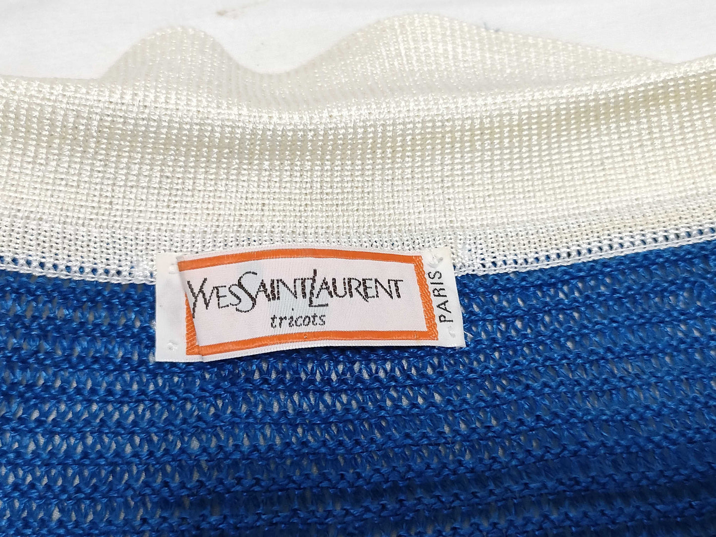 Yves Saint Laurent YSL Short Sleeve Knit Top