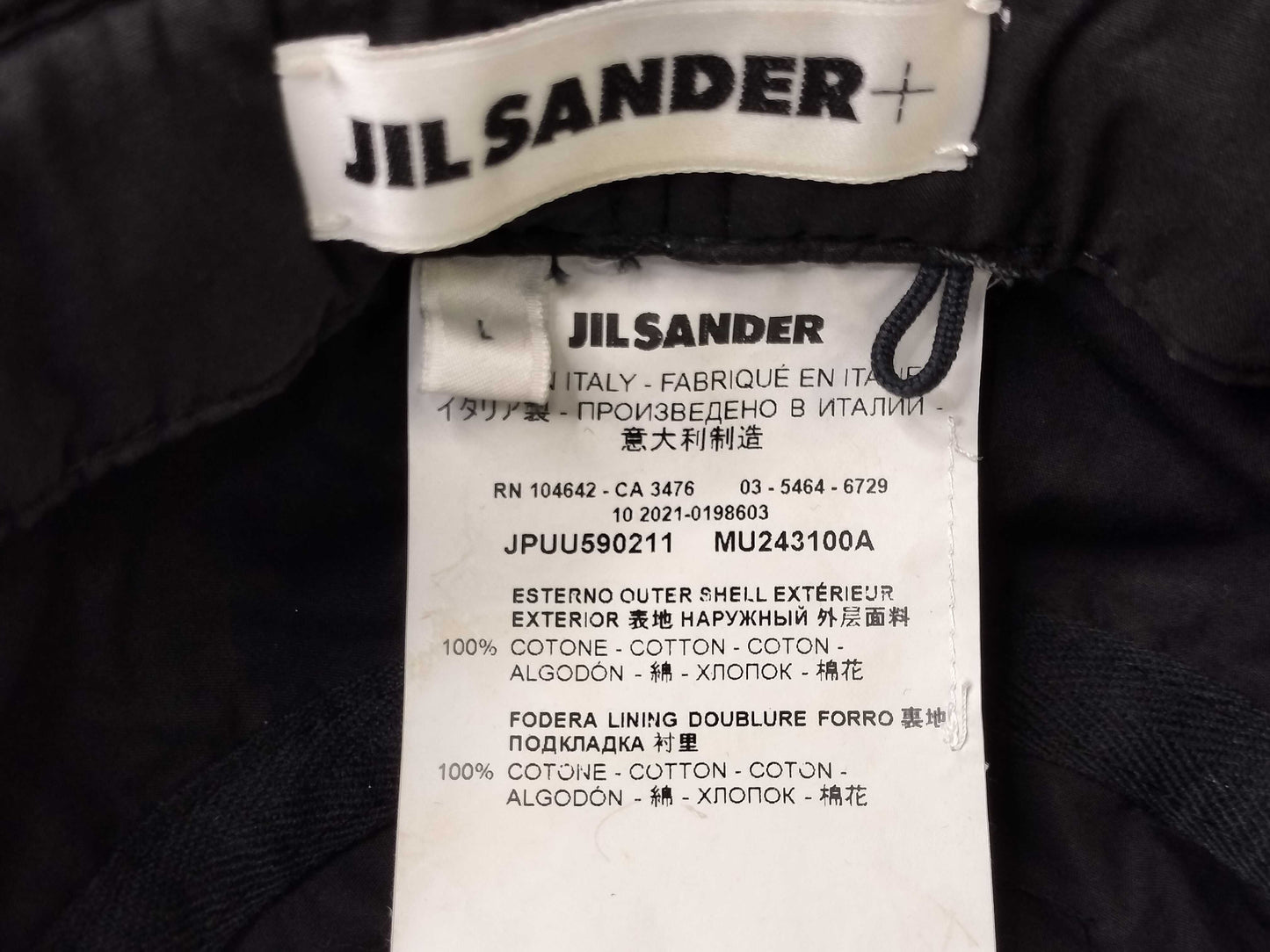 JIL SANDER Jil Sander Bucket Hat Other Apparel
