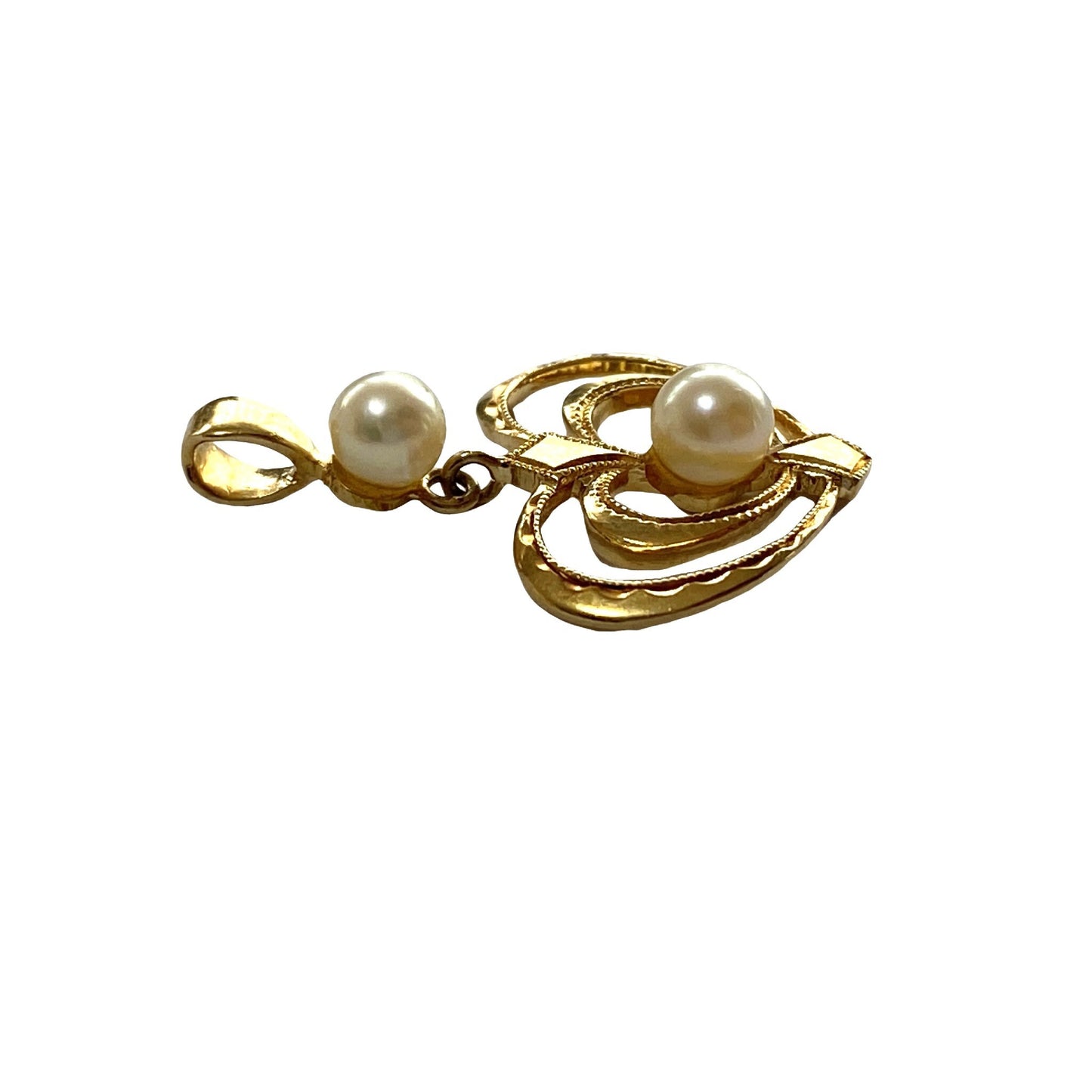 MIKIMOTO Pearl Diameter Approx. 4.0-4.3mm K14 1.5g Pendant Top