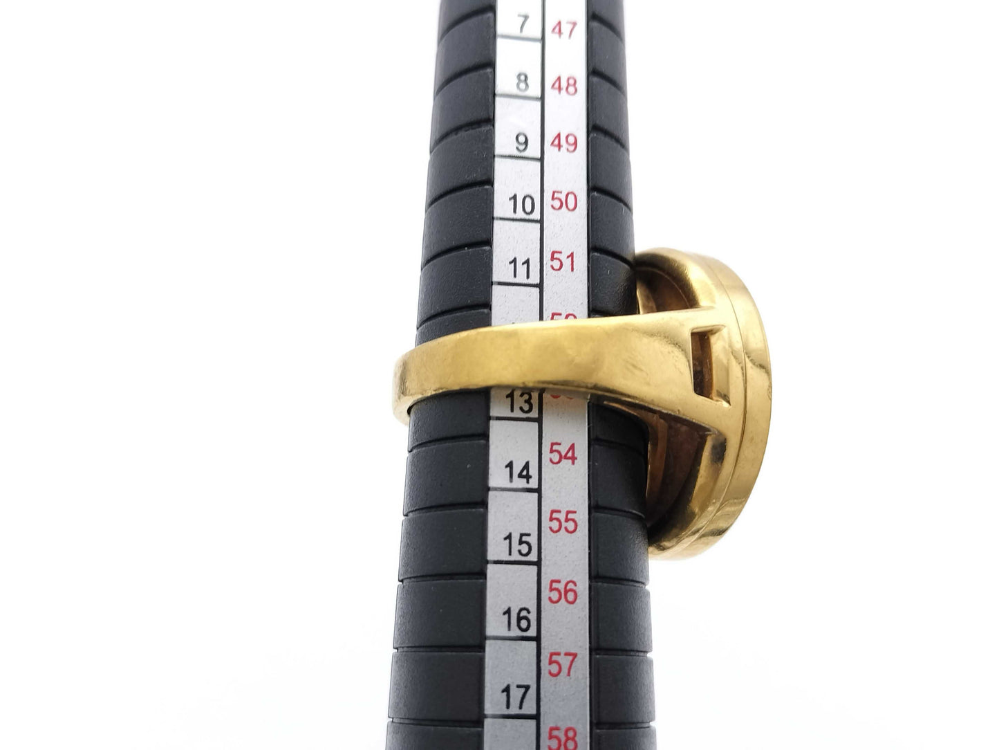 Cartier Pasha Grit Shell #53 Yellow Gold 750 26.0g Ring
