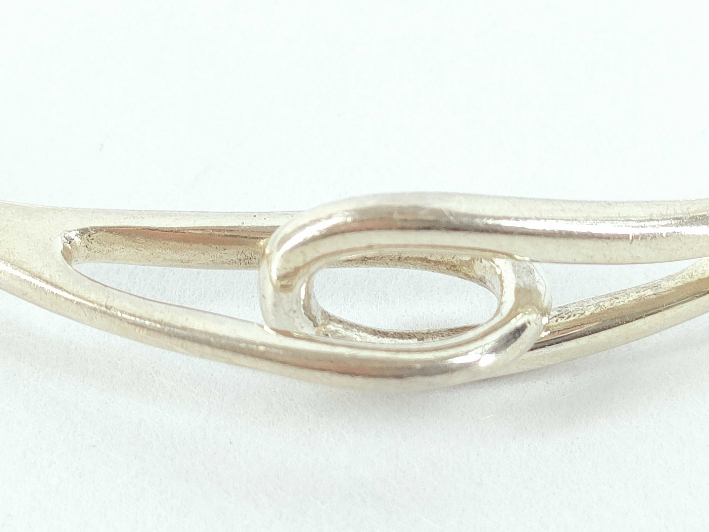 Tiffany & Co. Tiffany Bracelet Bangle Double Loop SV925 14.0g Bracelet Bangle