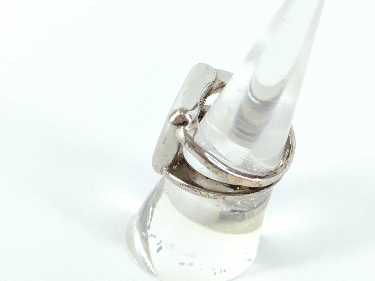HERMES Serie Corozo Ring, 925, 10.4g, Size 51